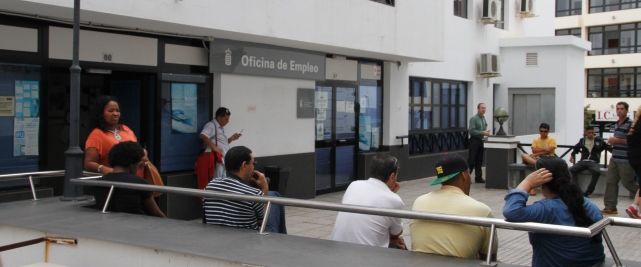 El paro aumenta en 130 personas y alcanza ya en Lanzarote los 17.726 desempleados