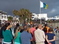 Tías se unió a la celebración del Día de Canarias con actuaciones folclóricas y exhibiciones de deportes autóctonos