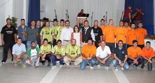 El partido de Soo es el primer campeón de la primera Liga Insular de Pelotamano, que terminó el día de Canarias