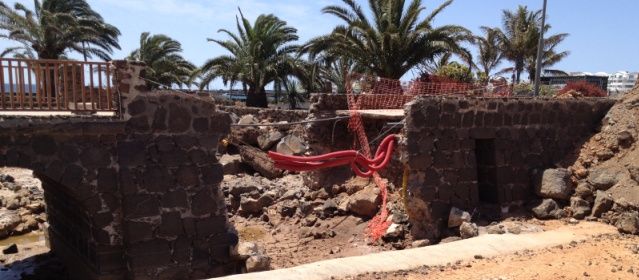 El PP denuncia la parálisis de las obras del paseo de Las Cucharas, que llevan estancadas desde hace unos seis meses