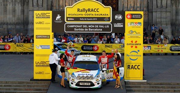 Segunda plaza provisional en JWRC de Lemes en el RallyRACC