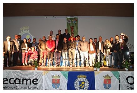 La Gala de Campeones premió a los mejores pilotos y copilotos de Lanzarote