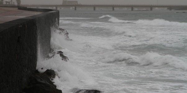 Aviso amarillo por vientos y fenómenos costeros el sábado en Lanzarote