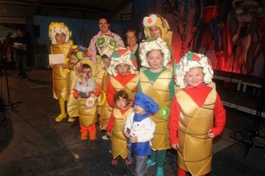 Los más pequeños disfrutaron de su Carnaval en San Bartolomé