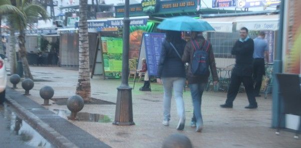 Aviso amarillo por lluvias en Lanzarote