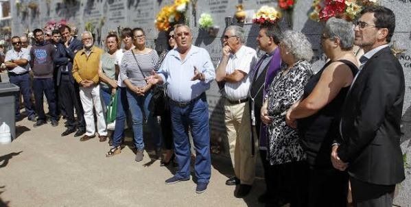 Trabajadores de los Centros recuerdan a Jesús Soto en el undécimo aniversario de su muerte