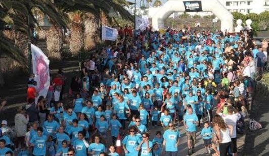 Gran éxito de la segunda edición de la Running CEIP de Costa Teguise