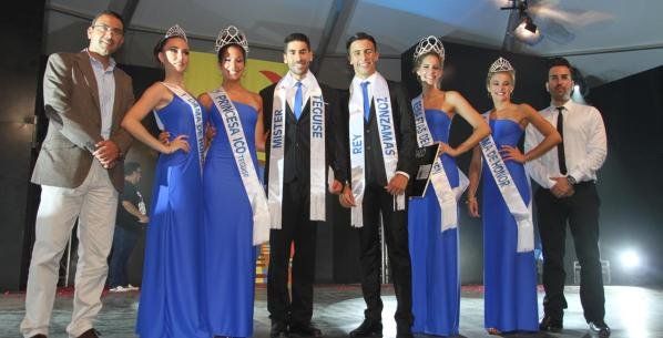 Esther Hernández y Benjamín Joel Rocío vencen en el certamen de belleza de Teguise