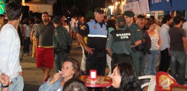 Tías mantendrá el mismo dispositivo de seguridad en la verbena, pese a la polémica del pasado fin de semana