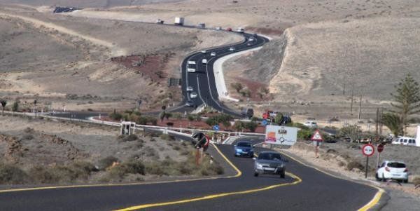 Un tramo de la carretera de Mácher ya está ejecutado y reabierto al tráfico