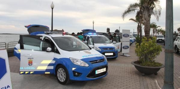 Arrecife refuerza el equipamiento de la Policía Local con cuatro nuevos vehículos patrulla