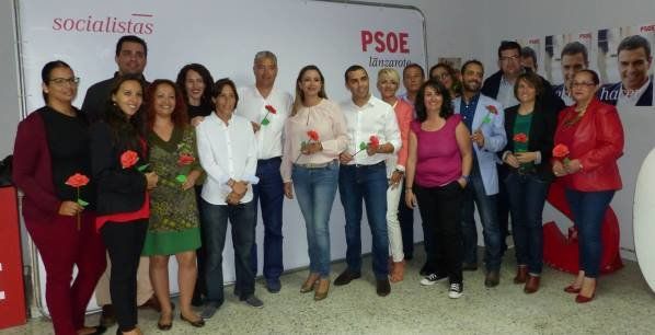 El PSOE de Lanzarote inaugura sede electoral en Valterra