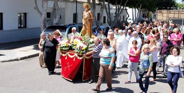 Titerroy celebra la procesión en honor a San José Obrero