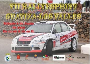 El VII Rallysprint Guatiza-Los Valles llega este sábado a Teguise, con más kilómetros de recorrido