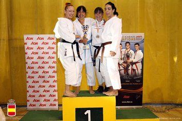 María Rosa Pascual revalida el subcampeonato de España de Kumite