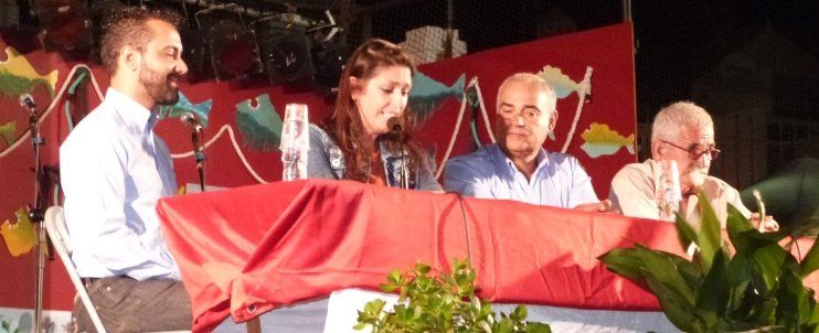 El pregón de María José Santana inicia las fiestas de Tinasoria