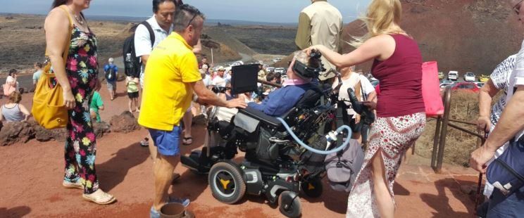 Stephen Hawking visita  Lanzarote