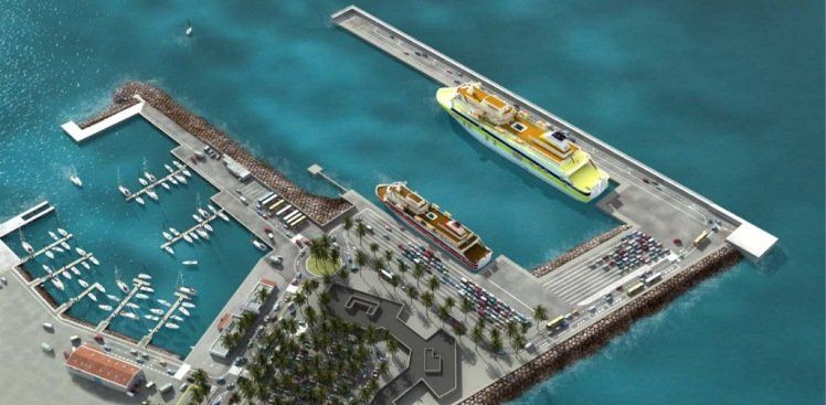 El Gobierno vuelve a anunciar 7 millones para el puerto de Playa Blanca, ahora para 2016