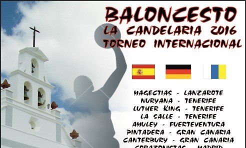 El CD Magec Tías organiza el Torneo Internacional de Baloncesto La Candelaria 2016