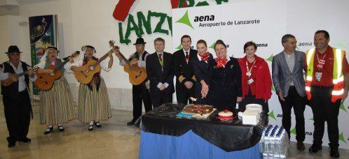 El Aeropuerto de Lanzarote inaugura una nueva ruta con Edimburgo operada por Jet2.com