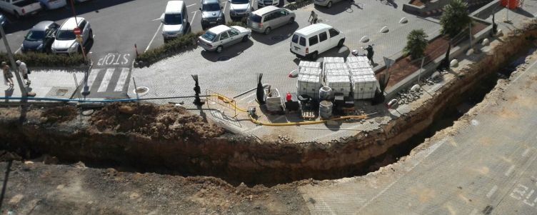 El PP denuncia que el contrato de las obras de la avenida no contempló sanciones por retrasos