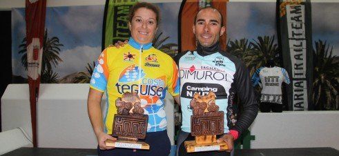 Aitor Navarro y Guasimara Déniz, ganadores de la II Cronoescalada Valle Palomo