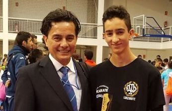 Juan Nicolás Lasso consigue el bronce en el campeonato de Karate infantil