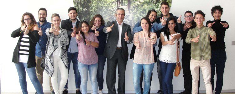 Jóvenes lanzaroteños participan en actividades de la Cámara  para promover la contratación y el autoempleo de jóvenes