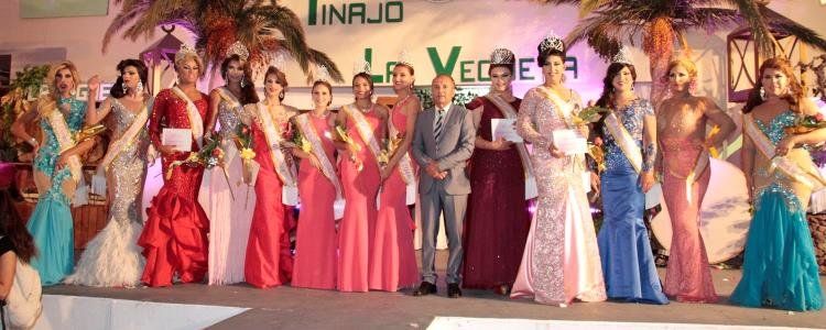 Kemeilín Valderrama y Silvana Amaranto, Miss La Vegueta y Miss Gay Lanzarote 2016