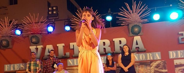 Yasira Armas gana el Festival de la Canción de las Fiestas del Carmen en Valterra