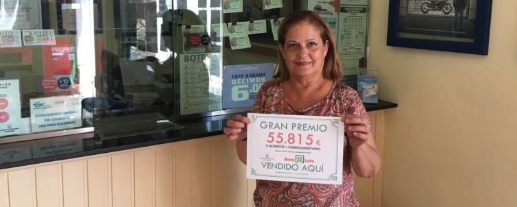 Caen casi 57.000 euros de la Bonoloto en Costa Teguise: Esta vez el premio se queda aquí