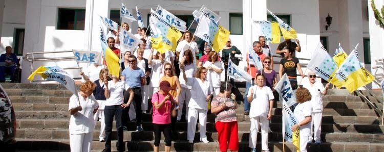 Paros de 40 minutos en el Hospital Insular a partir de la próxima semana