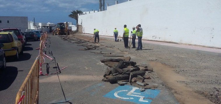 Tías dotará de nuevos aparcamientos para personas con discapacidad cerca de la Ciudad Deportiva