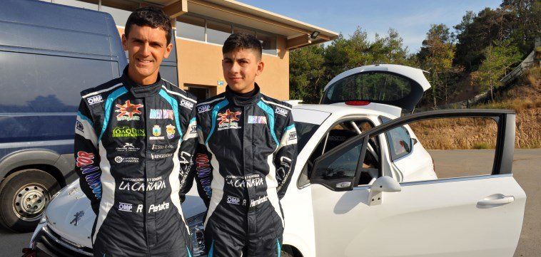 El lanzaroteño Raúl Hernández competirá en rallyes con tan solo 15 años 