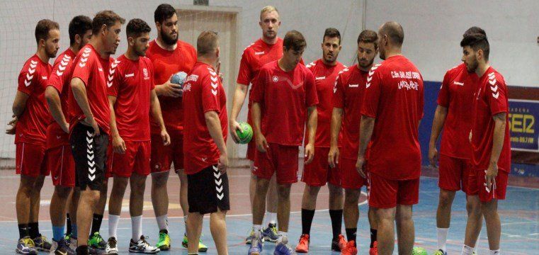 El Ca´Mario Lanzarote San José Obrero se entrena por primera vez en la pretemporada