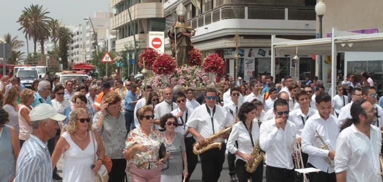 Arrecife celebró el día grande de sus fiestas en honor al Patrón San Ginés Obispo