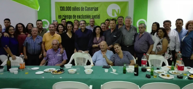 Román Rodríguez inaugura la sede Insular de Nueva Canarias Lanzarote