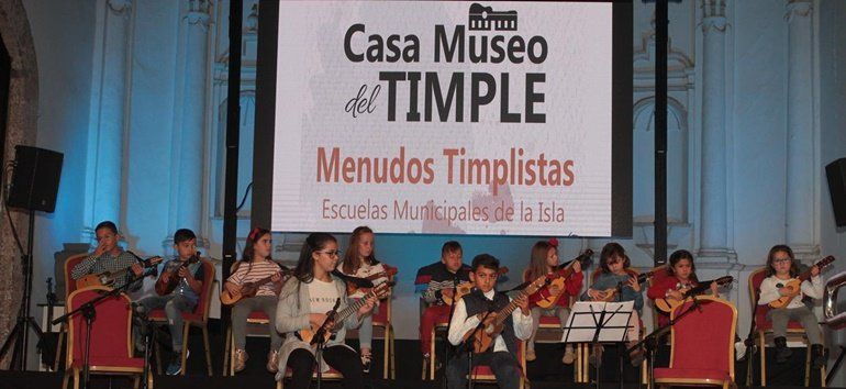 El concierto 'Menudos Timplistas' cierra la programación anual de la Casa-Museo del Timple