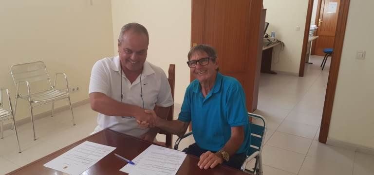 La UD Lanzarote firma un acuerdo de colaboración con el UDP Costa Teguise