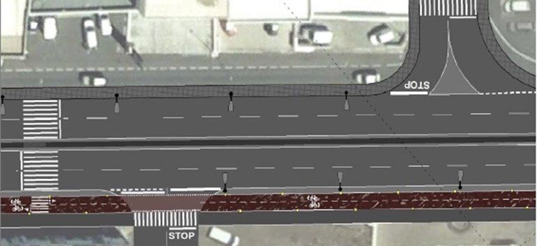 El pleno de Arrecife aprueba llevar a la Mesa Territorial el soterramiento de la vía que cruza Argana