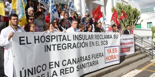 CCOO denuncia que IC plantea "una votación oscura" en el Hospital Insular y continúa con su referéndum