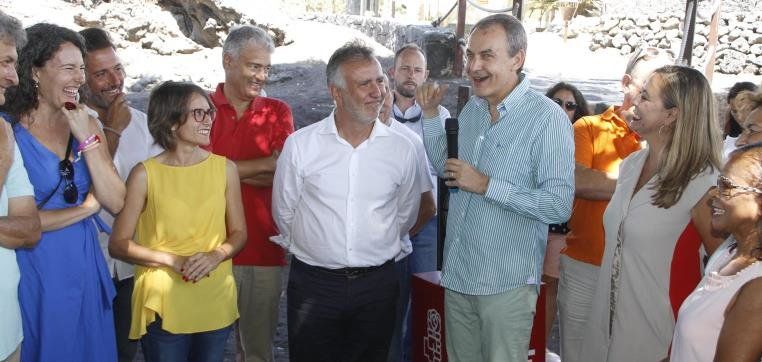 José Luis Rodríguez Zapatero: "El PSOE está en el momento idóneo para presidir Canarias"