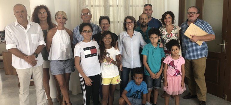 Arrecife y Tías reciben a los niños saharauis del programa 'Vacaciones en Paz'