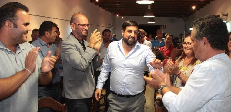 Coalición Canaria elige a David Rocío como candidato a la  Alcaldía de San Bartolomé