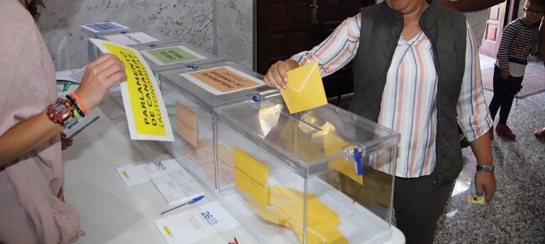 Arranca la jornada electoral en Lanzarote