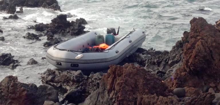 Llega una segunda patera a la costa de Haría