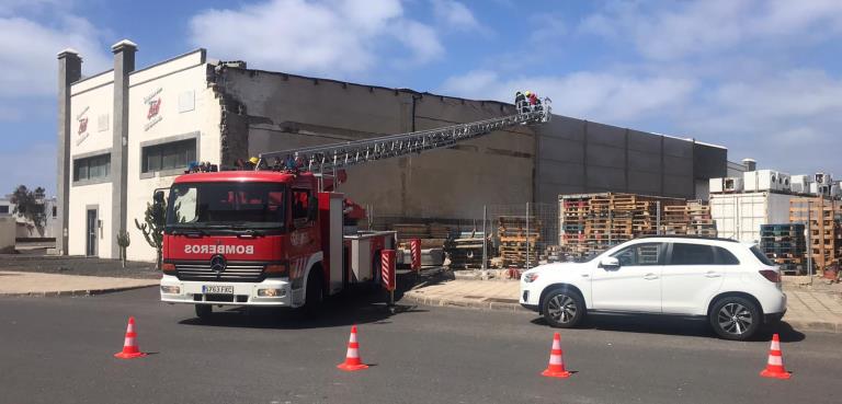 Los bomberos actúan en varios incidentes en las últimas 24 horas en Lanzarote