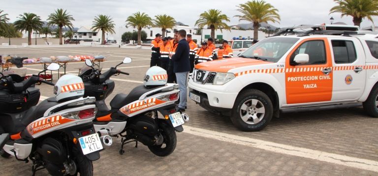 Tres voluntarios de Protección Civil Yaiza en contacto con el primer fallecido por covid -19 dan negativo