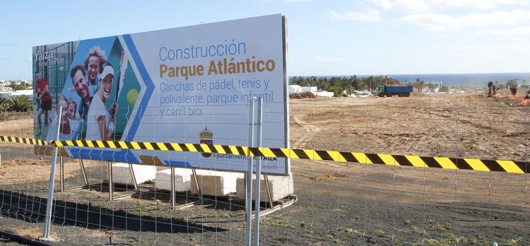 Yaiza inicia el expediente para volver a sacar a concurso las obras del Parque Atlántico