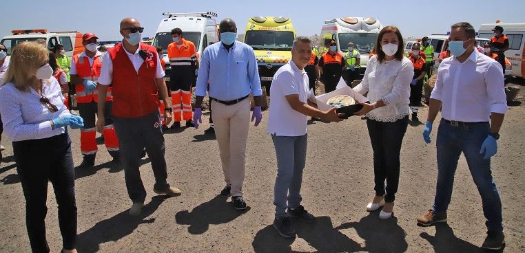 El técnico de urgencias Benjamín Nieves recibe una gran sorpresa por su cumpleaños